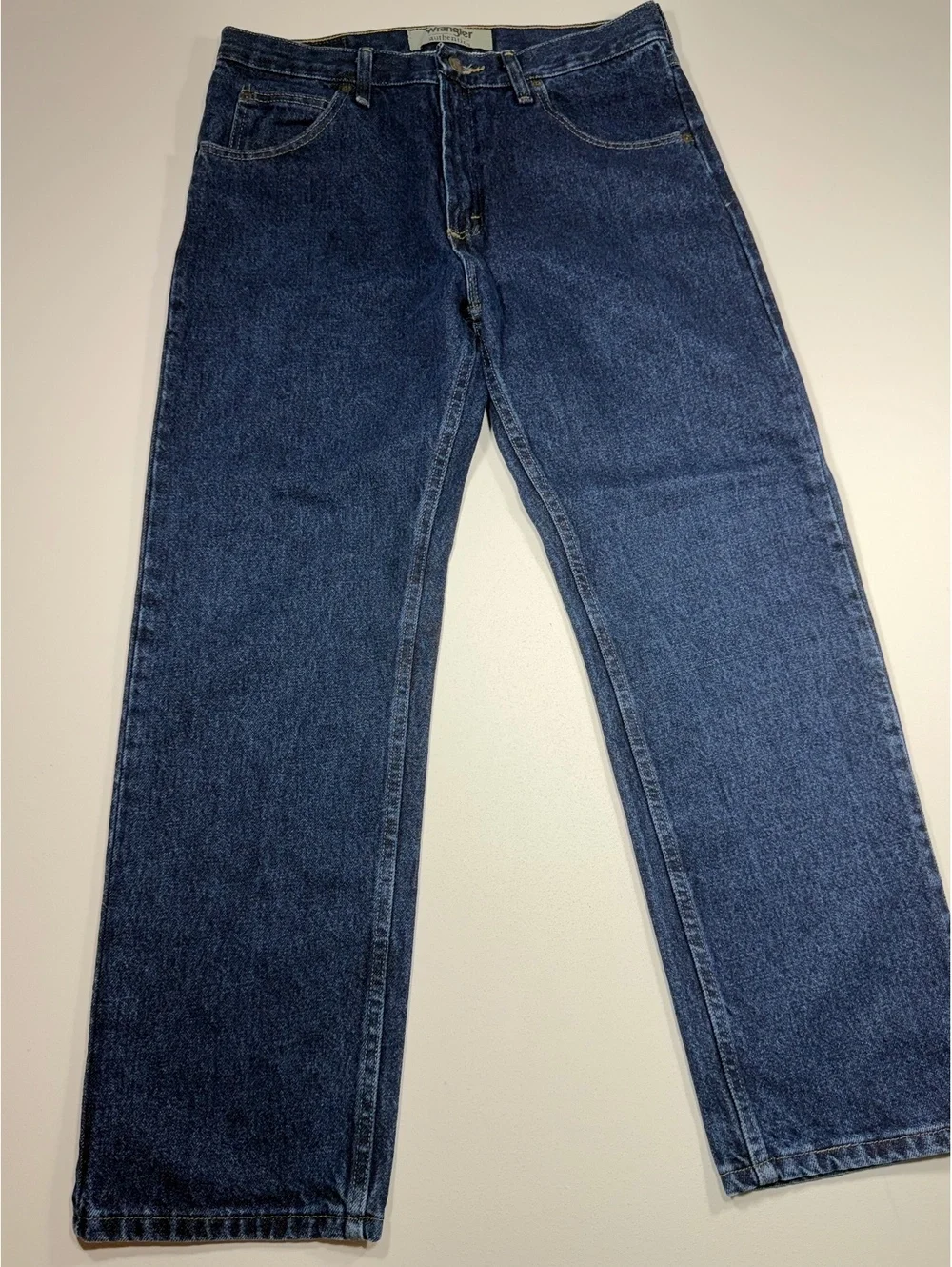Wrangler Authentics Men’s Jeans 33x29 Relaxed Fit Blue Denim Pants